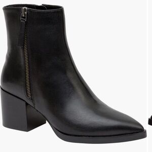 Paolo Black Heeled Boots